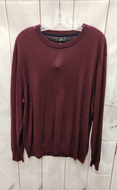 Club Room Men's Size XL Red Sweater