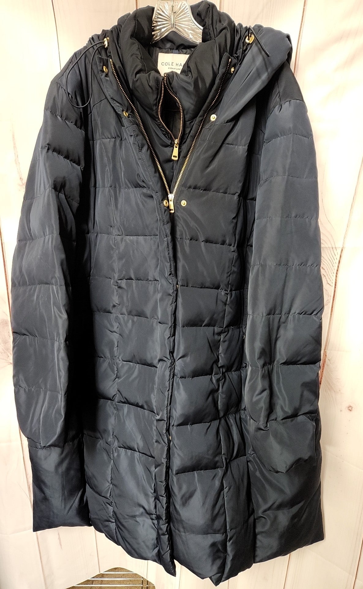 Cole Haan Women's Size 3X Navy Coat