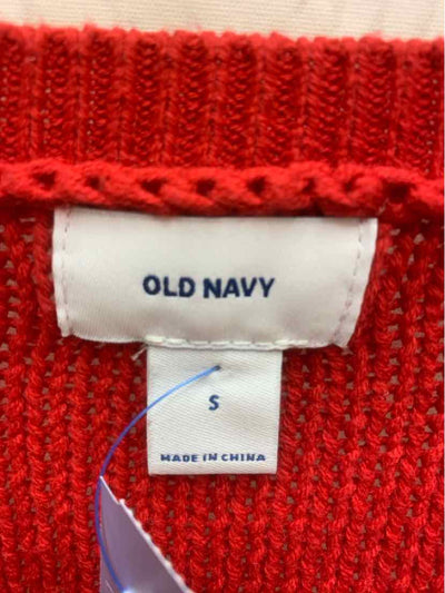 Old Navy Women's Size S Red Sweater