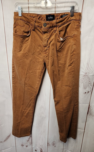 34 Heritage Men's Size 32x30 Brown Pants Courage Mid Rise Straight