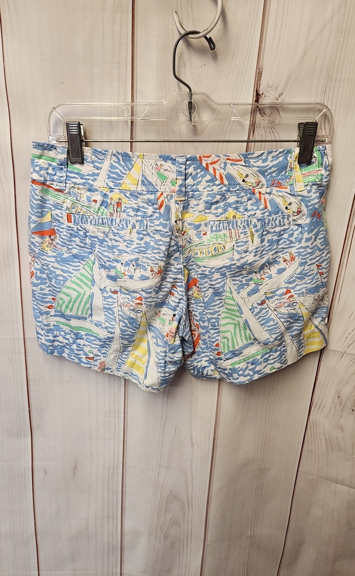 Lilly Pulitzer Women's Size 0 Blue Shorts Callahan