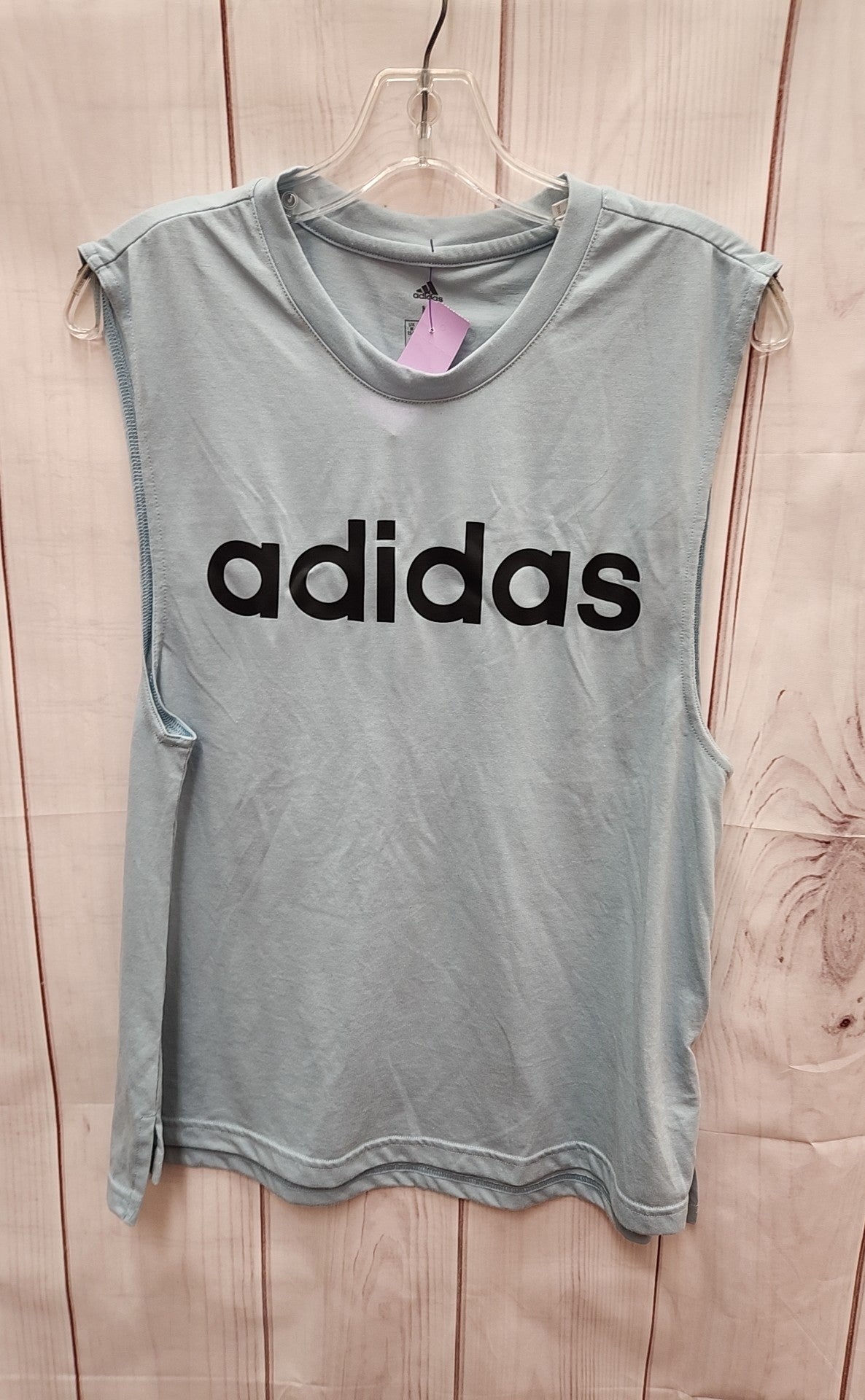 Adidas Women's Size M Light Blue Sleeveless Top