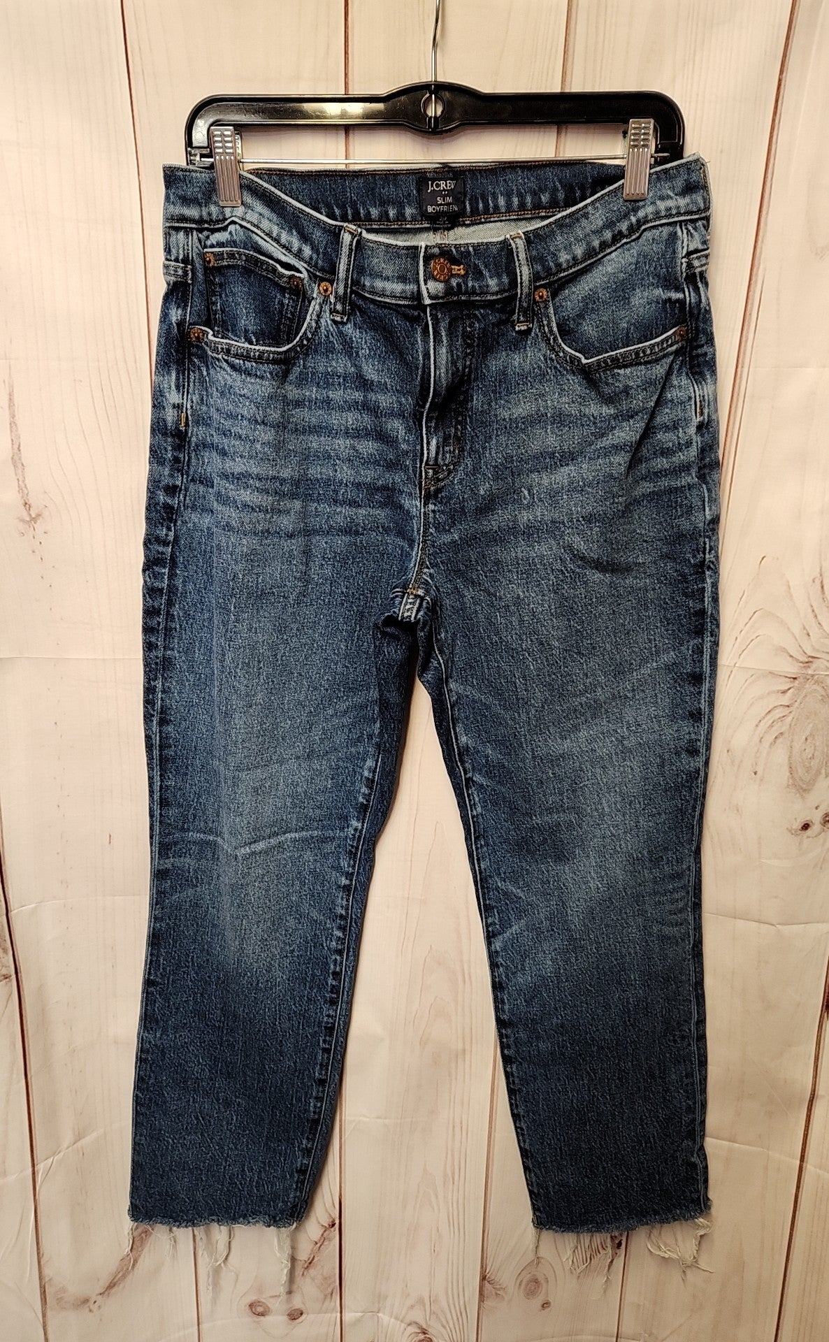 J Crew Women's Size 29 (7-8) Blue Jeans Slim Boyfriend