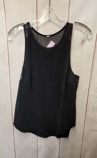 Lululemon Women's Size M Black Sleeveless Top