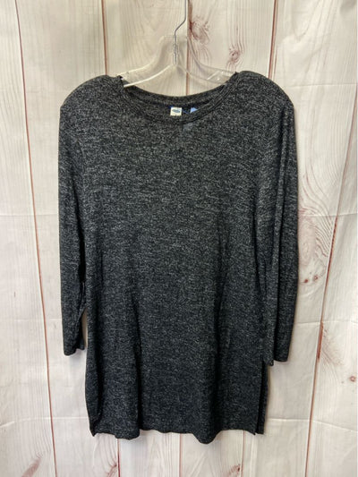 Old Navy Women's Size S Black Long Sleeve Top