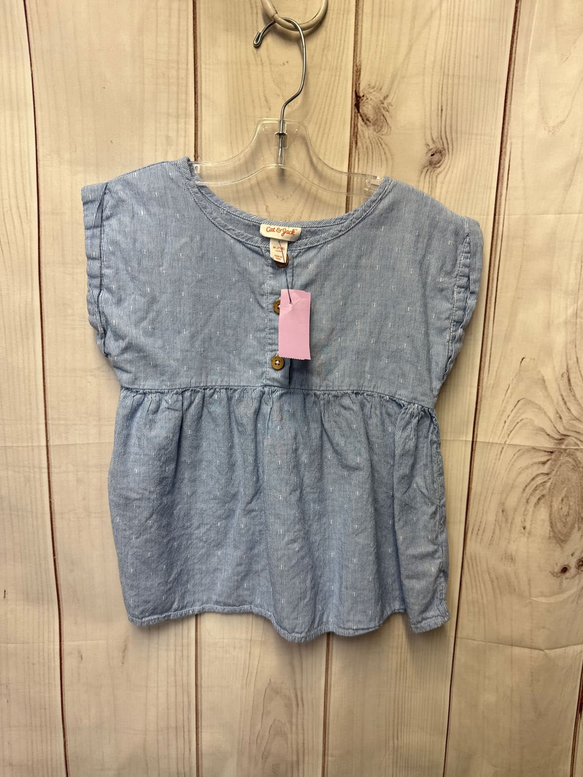 Cat & Jack Girl's Size 7/8 Blue Shirt