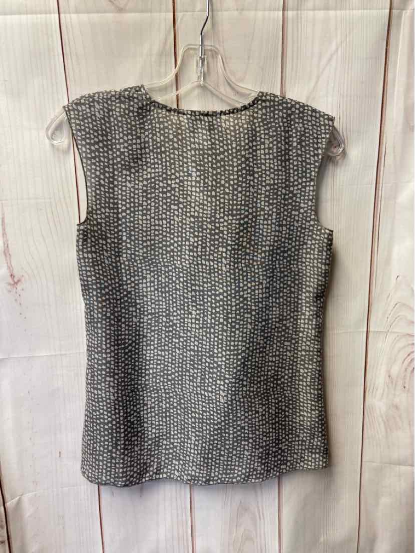 Loft Women's Size XS Petite Gray Sleeveless Top