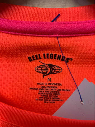 Reel Legends Men's Size M Coral Shirt