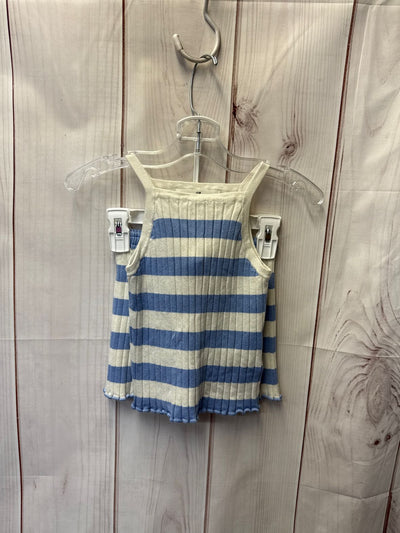 H&M Girl's Size 5/6 White & Blue Outfit