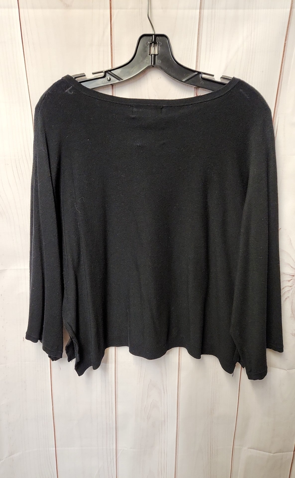 Premise Women's Size Small/Medium Black Long Sleeve Top