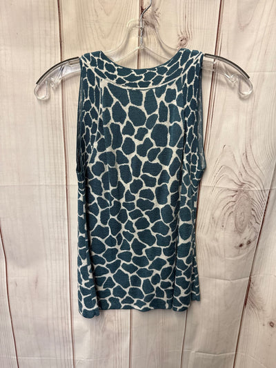 Ann Taylor Women's Size M Teal Sleeveless Top