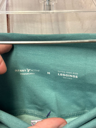 Old Navy Women's Size M Green Leggings