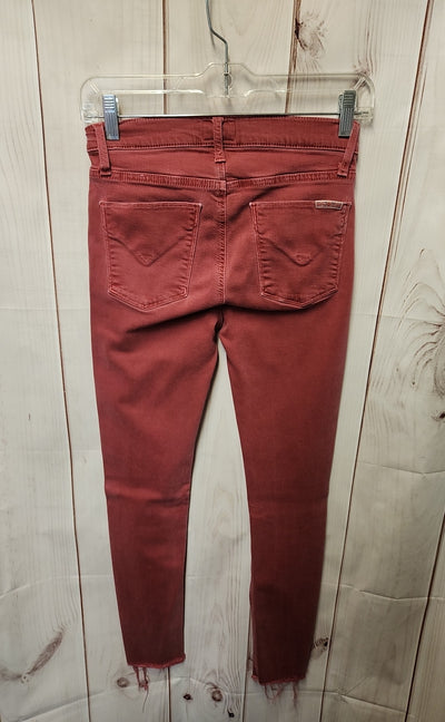 Hudson Women's Size 26 (1-2) Red Jeans