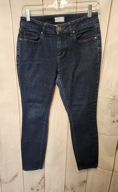 Loft Women's Size 4 Petite Blue Jeans Curvy Skinny