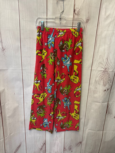 Pokemon Girl's Size 8 Red PJ Bottoms