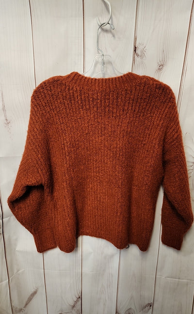 Topshop Women's Size S Red Sweater