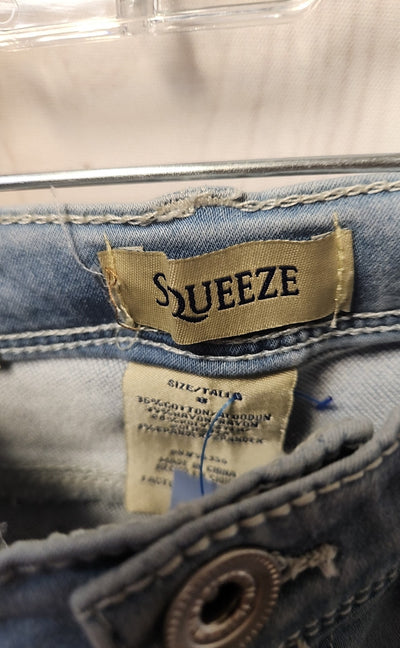 Squeeze Girl's Size 8 Blue Jeans Ankle Skinny