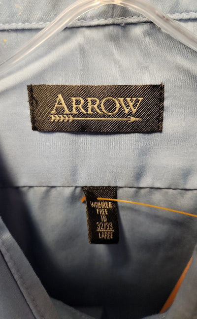 Arrow Men's Size L Blue Shirt