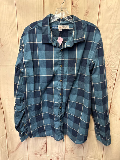 Old Navy Men's Size XXL Blue Shirt