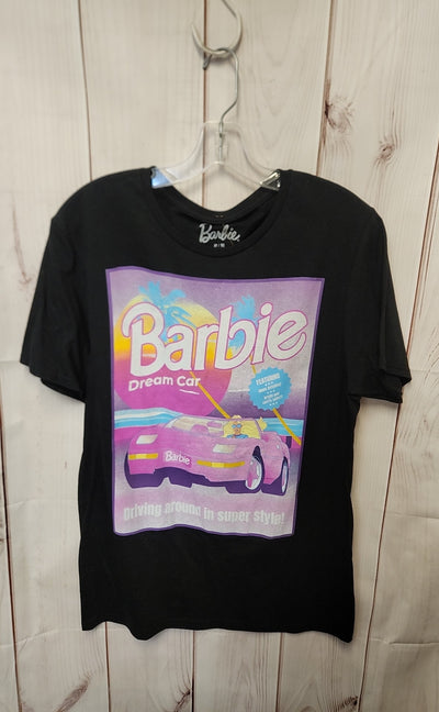 Barbie Women's Size M Black Short Sleeve Top