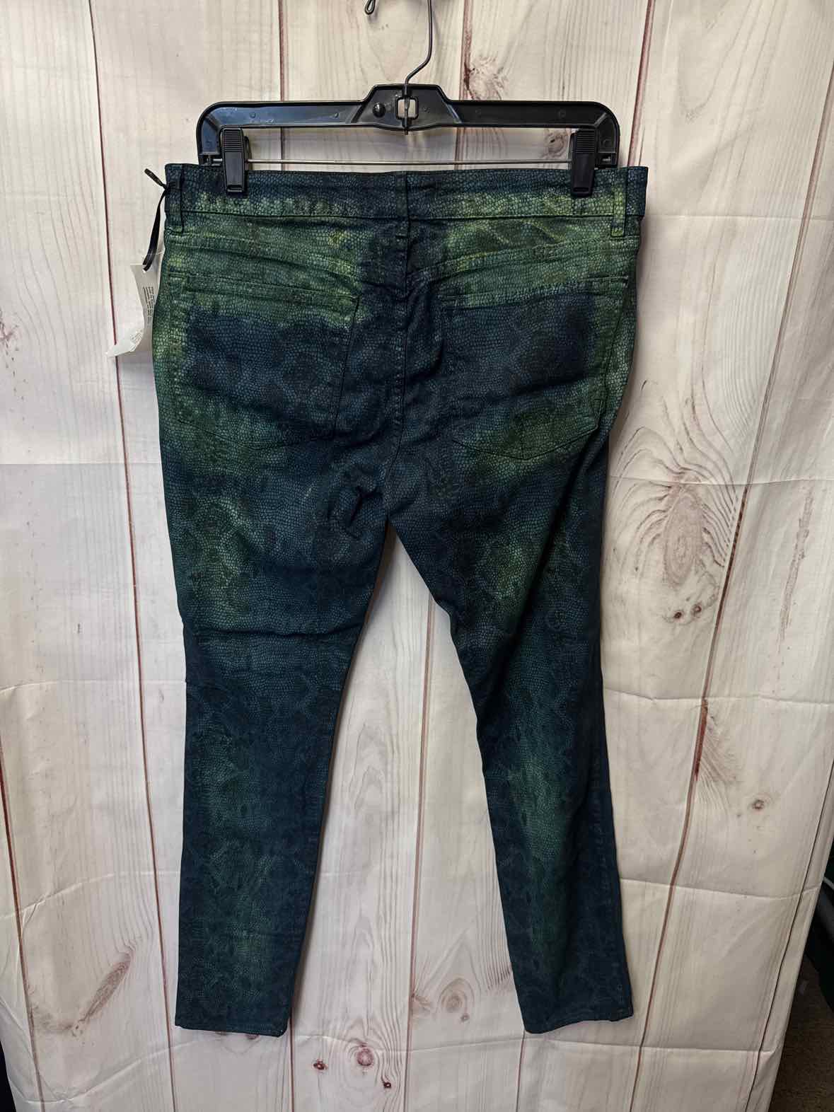 Rich & Skinny Women's Size 31 (11-12) Green Jeans