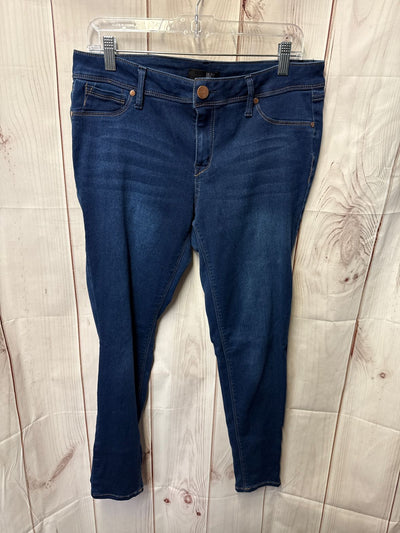 1822 Women's Size 32 (13-14) Blue Jeans