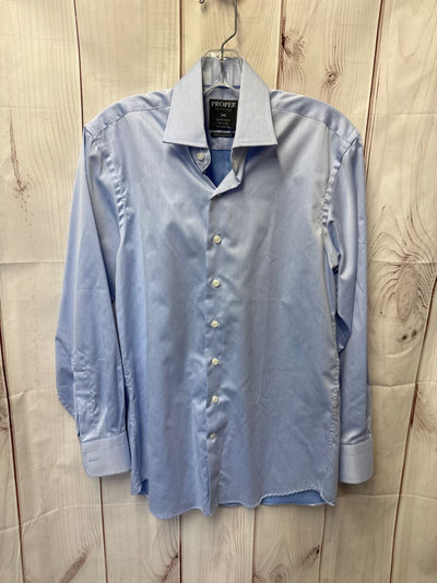 Proper Men's Size S Light Blue Shirt