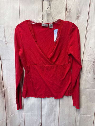 Energie Women's Size XL Red Long Sleeve Top