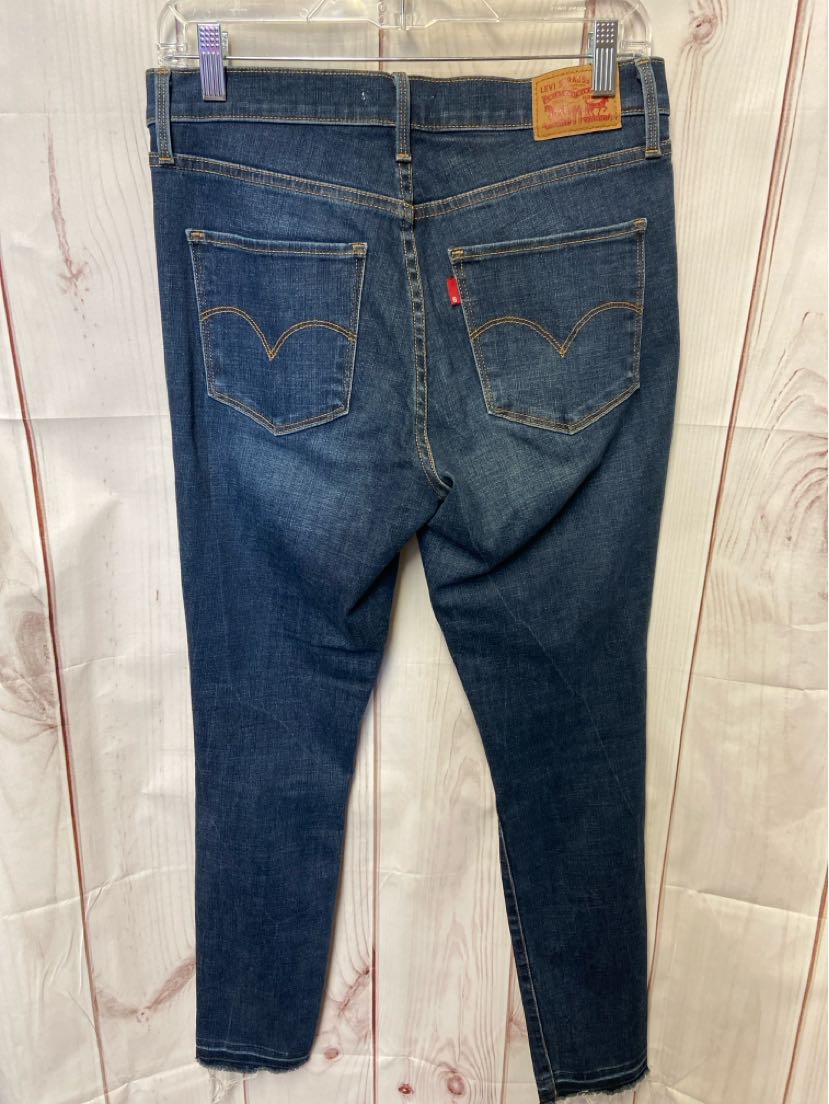 Levis Women's Size 29 (7-8) Blue Denim Jeans 311 Shaping Skinny