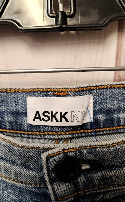 ASKK NY Women's Size 31 (11-12) Blue Jeans