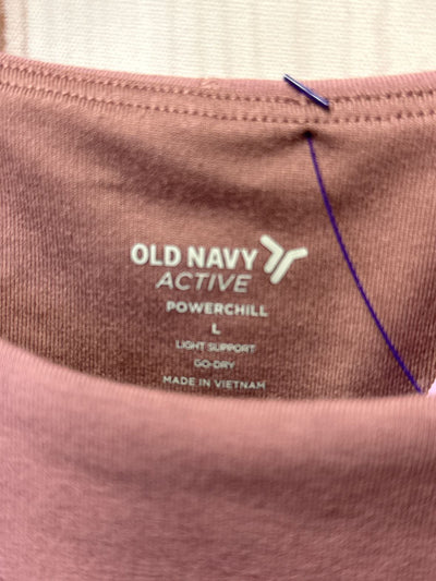 Old Navy Women's Size L Pink Sports Bra