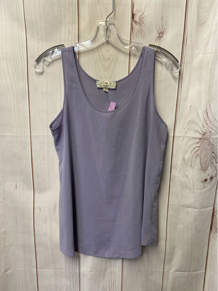 Pink Republic Women's Size M Purple Sleeveless Top