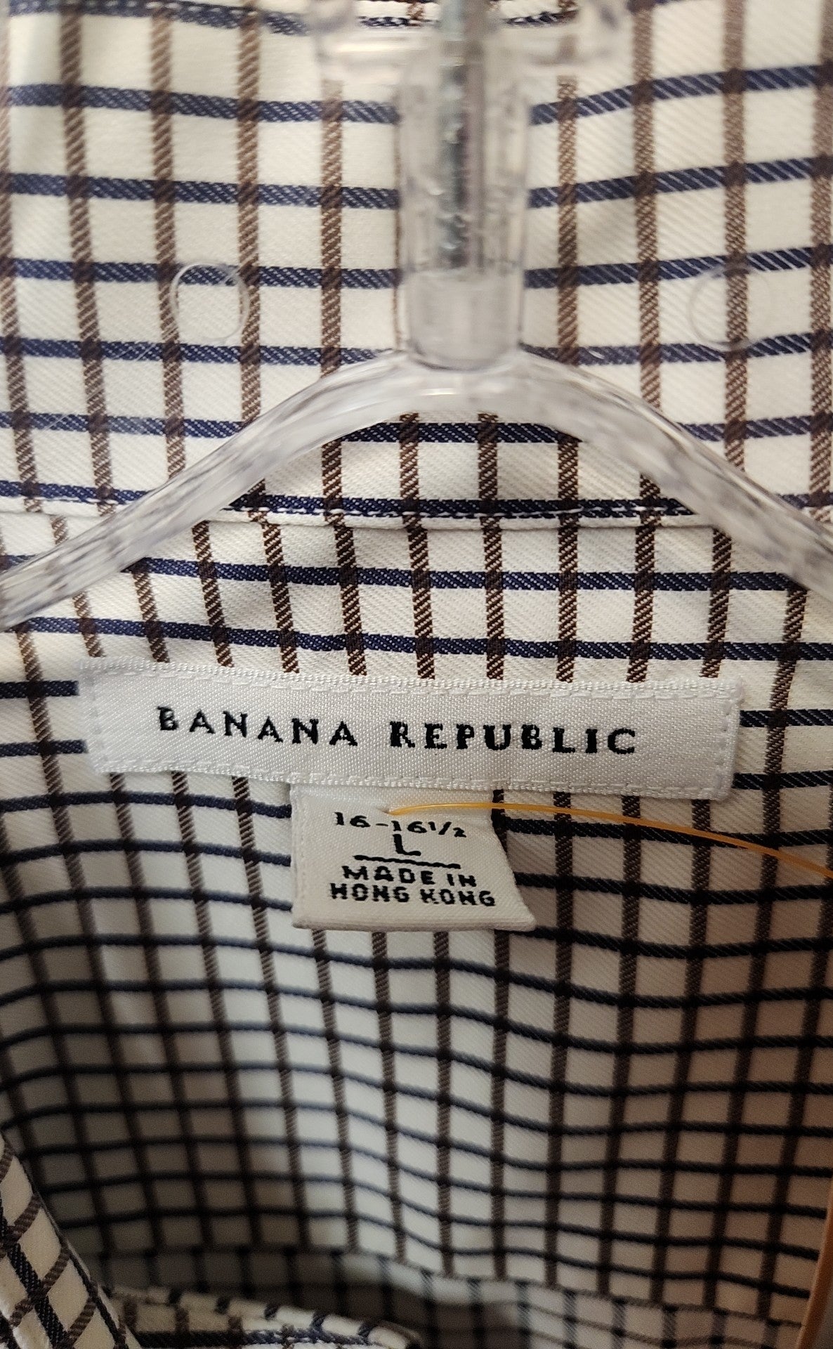 Banana Republic Men's Size L Brown Shirt