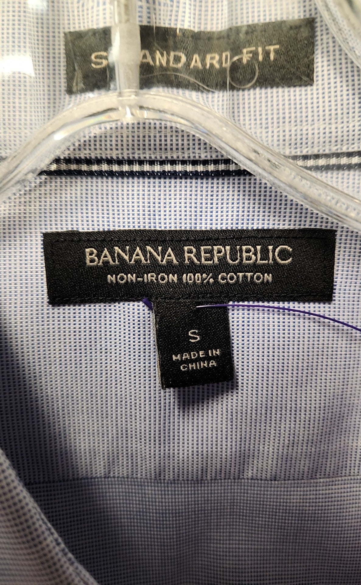 Banana Republic Men's Size S Blue Shirt