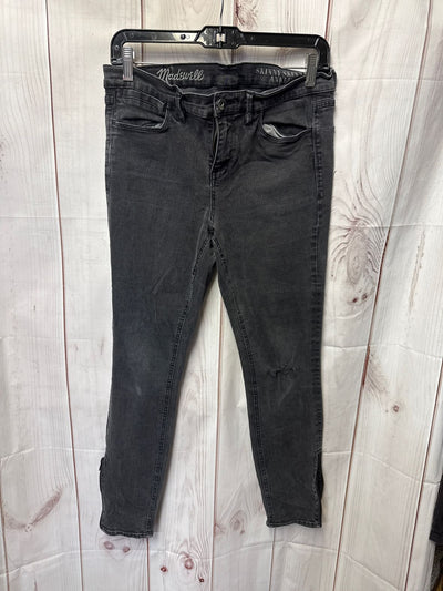 Madewell Women's Size 31 (11-12) Black Jeans Skinny Skinny Ankle