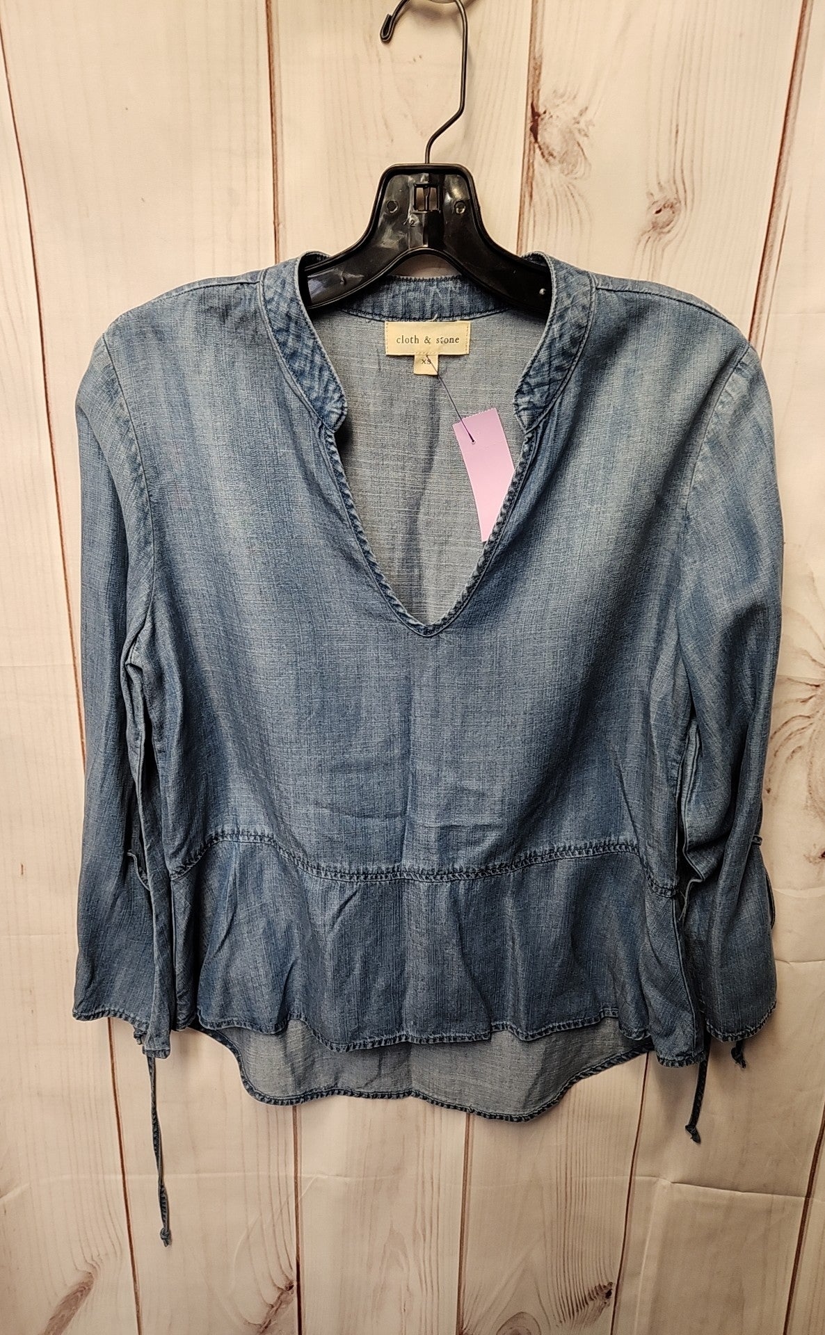 Cloth & Stone Women's Size XS Blue Long Sleeve Top