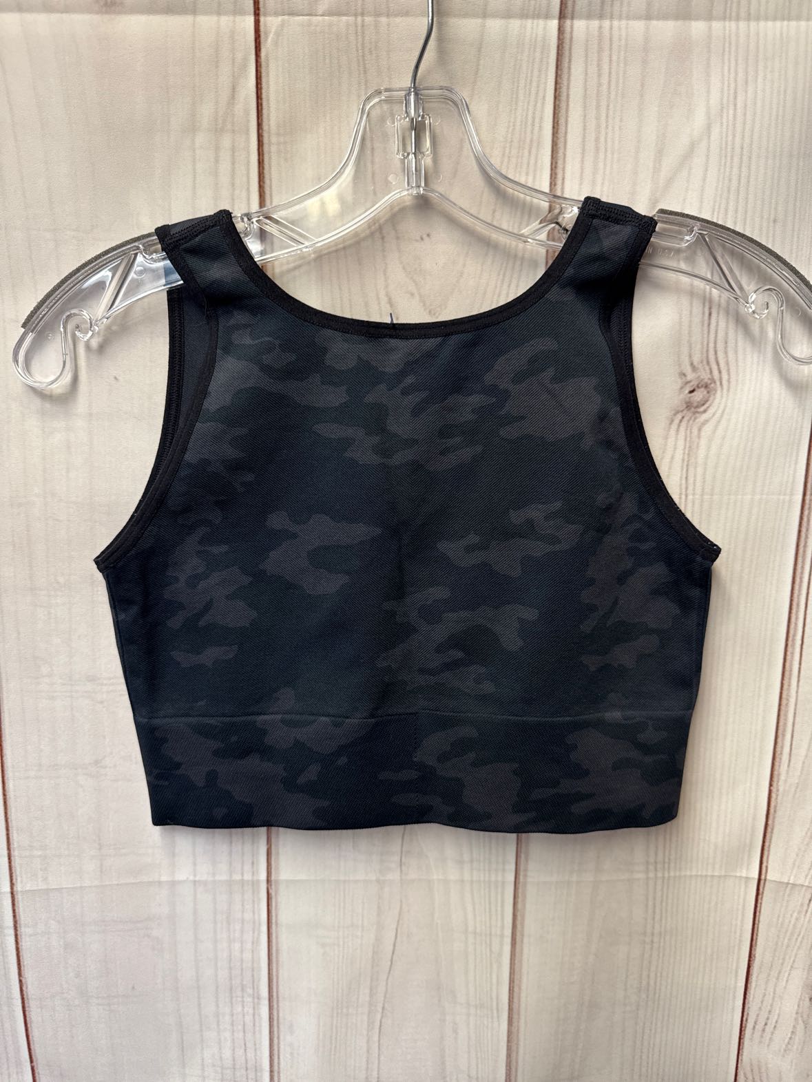 Spanx Women's Size M Black Camo Sports Bra