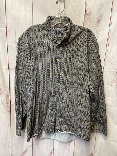 VTG Trader Bay Men's Size L Green Shirt