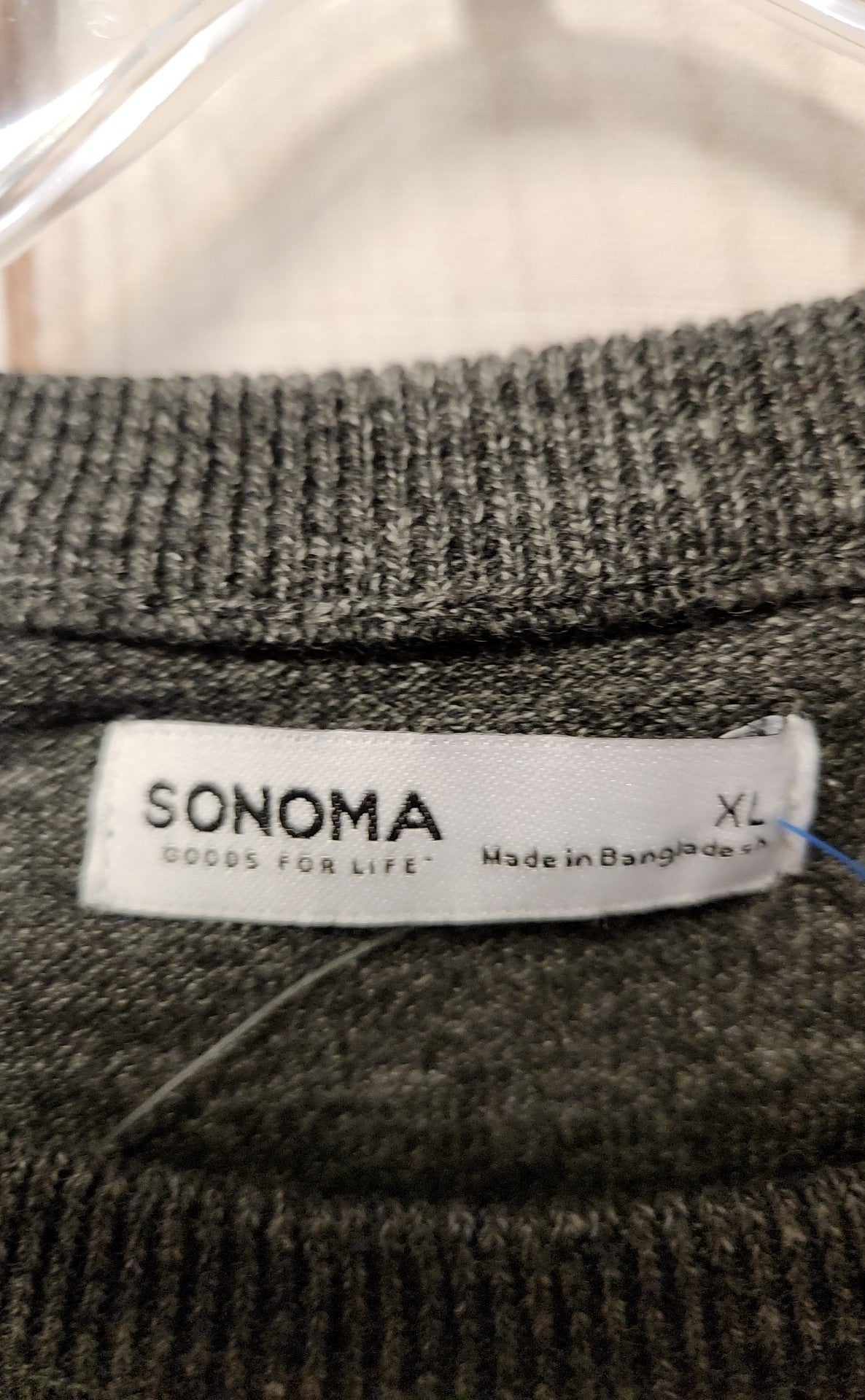 Sonoma Men's Size XL Gray Sweater