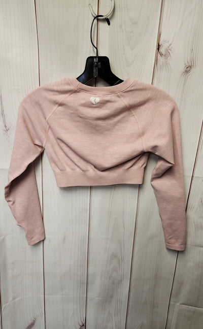 Women's Best Women's Size S Pink Long Sleeve Top