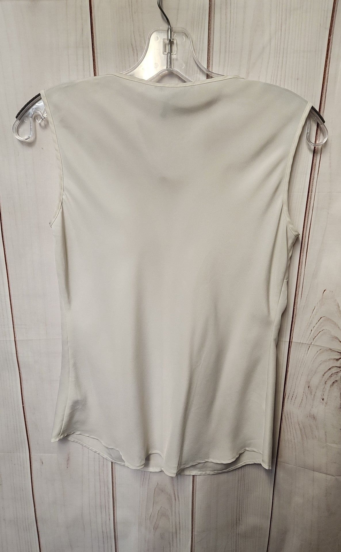 Nic & Zoe Women's Size Petite White Sleeveless Top