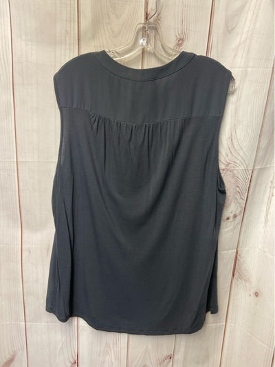 Loft Women's Size 18 Gray Sleeveless Top