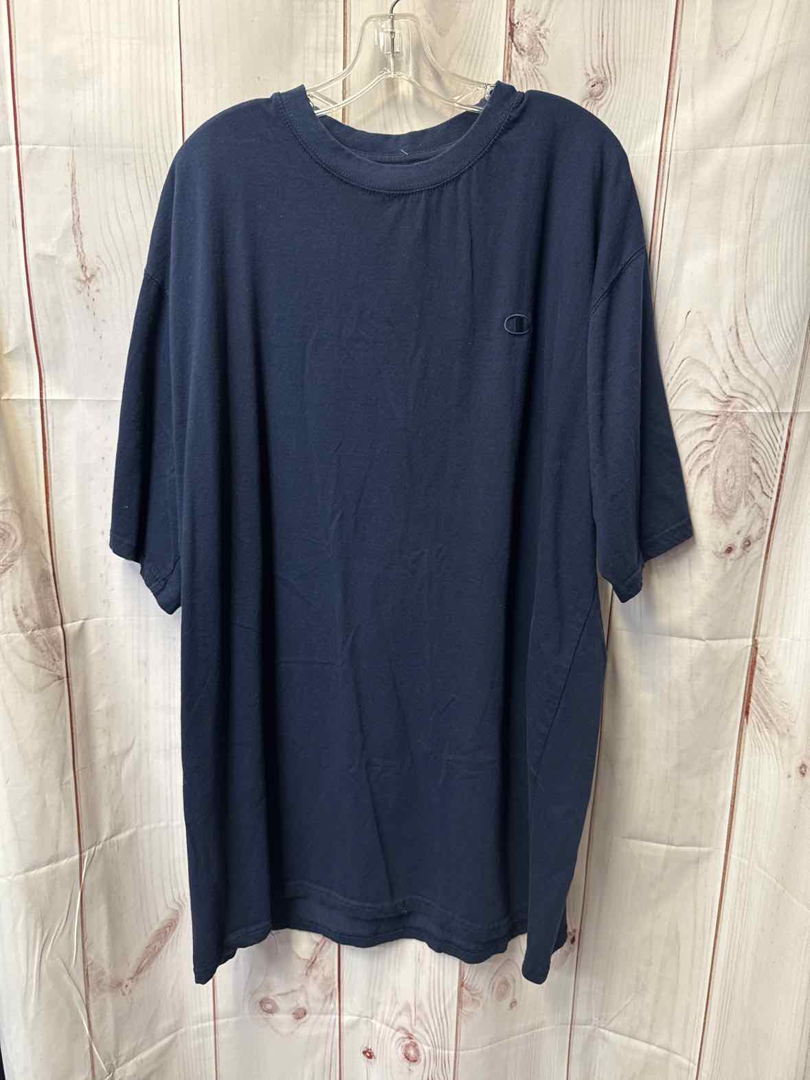 Champion Men's Size 2XL Tall Navy Shirt