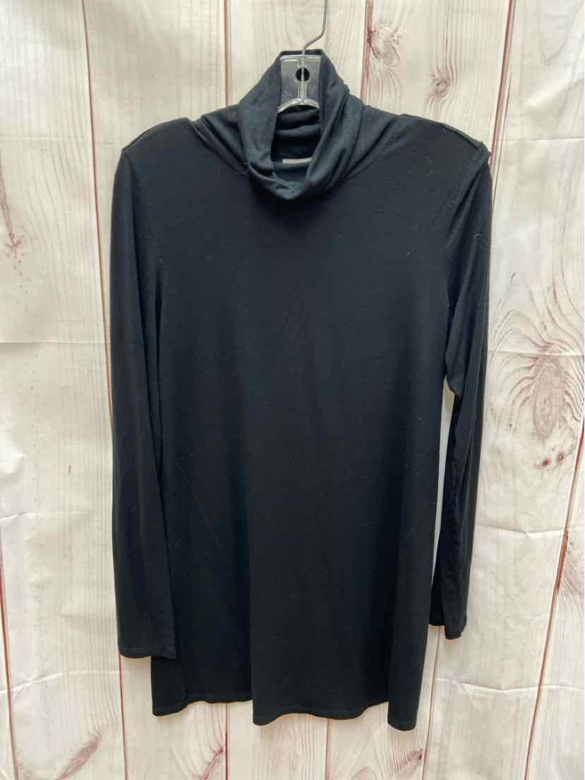 J Jill Women's Size S Black Long Sleeve Top