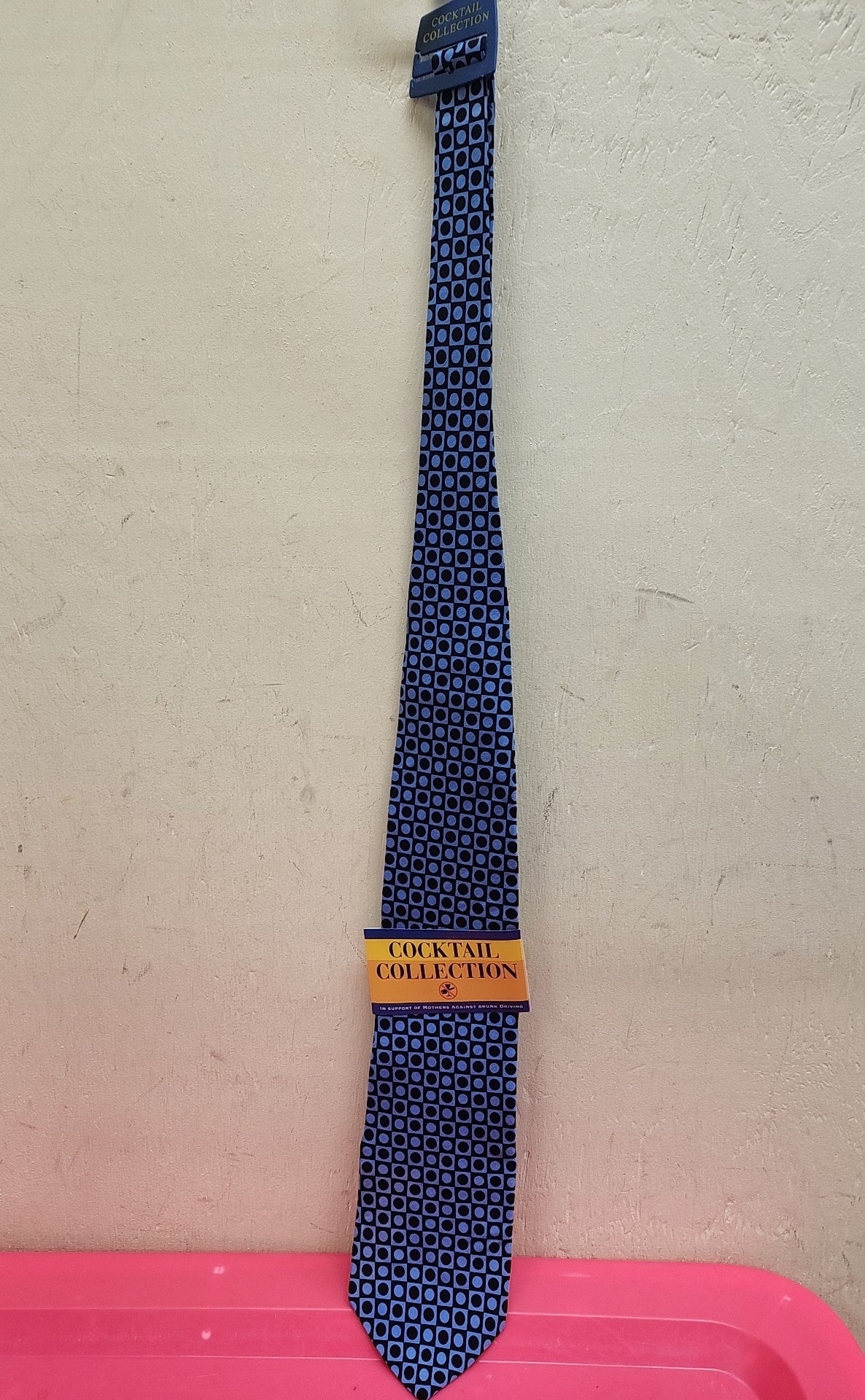 Blue Cocktail Collection Necktie NWT