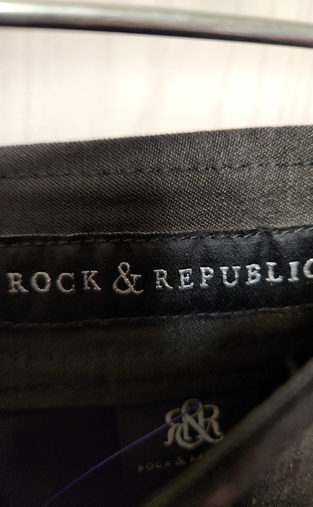 Rock & Republic Women's Size 4 Black Skirt