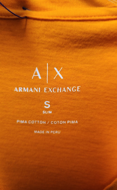 Armani Exchange Men's Size S Orange Shirt