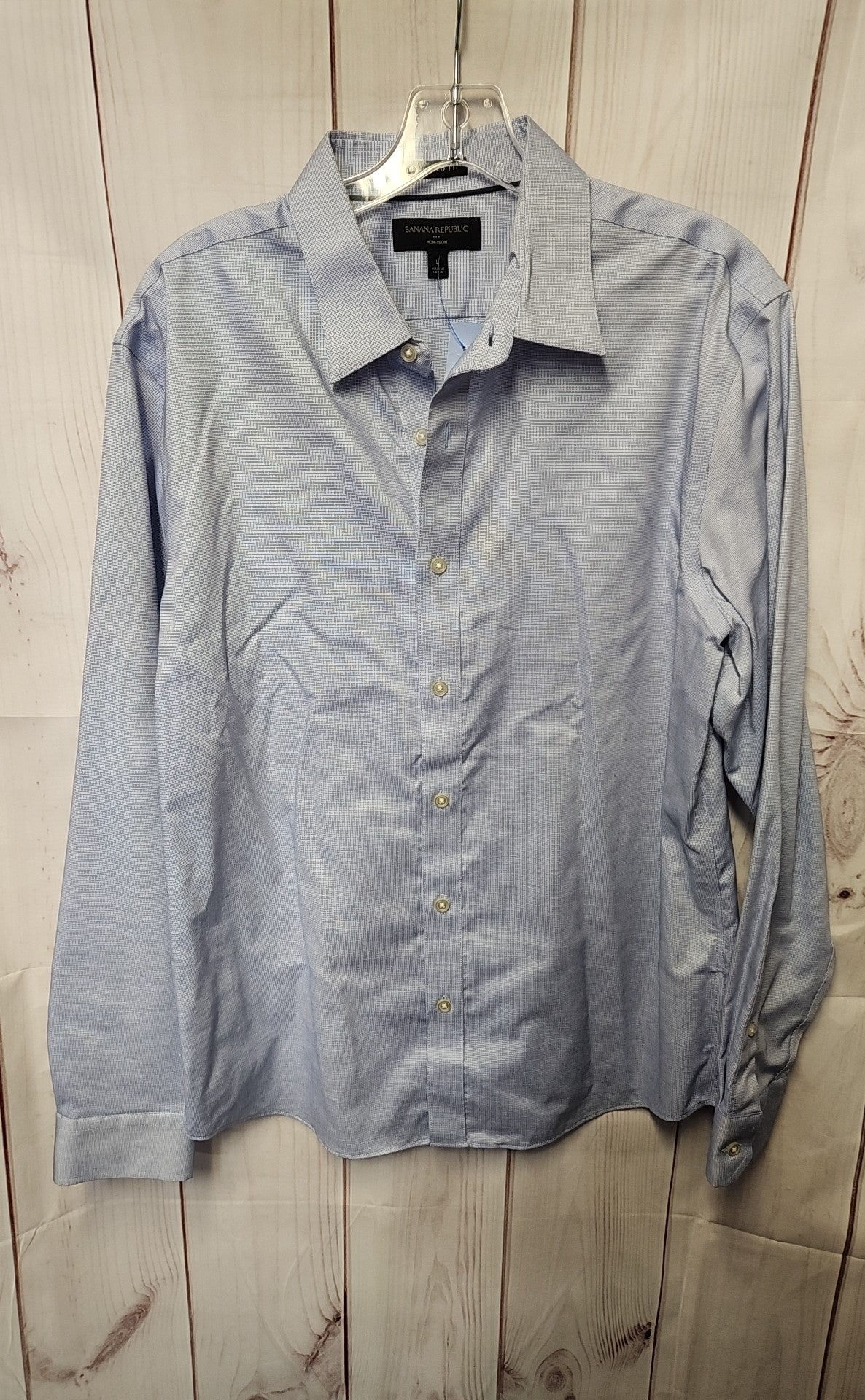 Banana Republic Men's Size L Blue Shirt