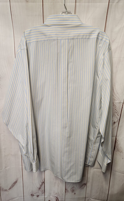 Brooks Brothers Men's Size 1XL Blue Shirt