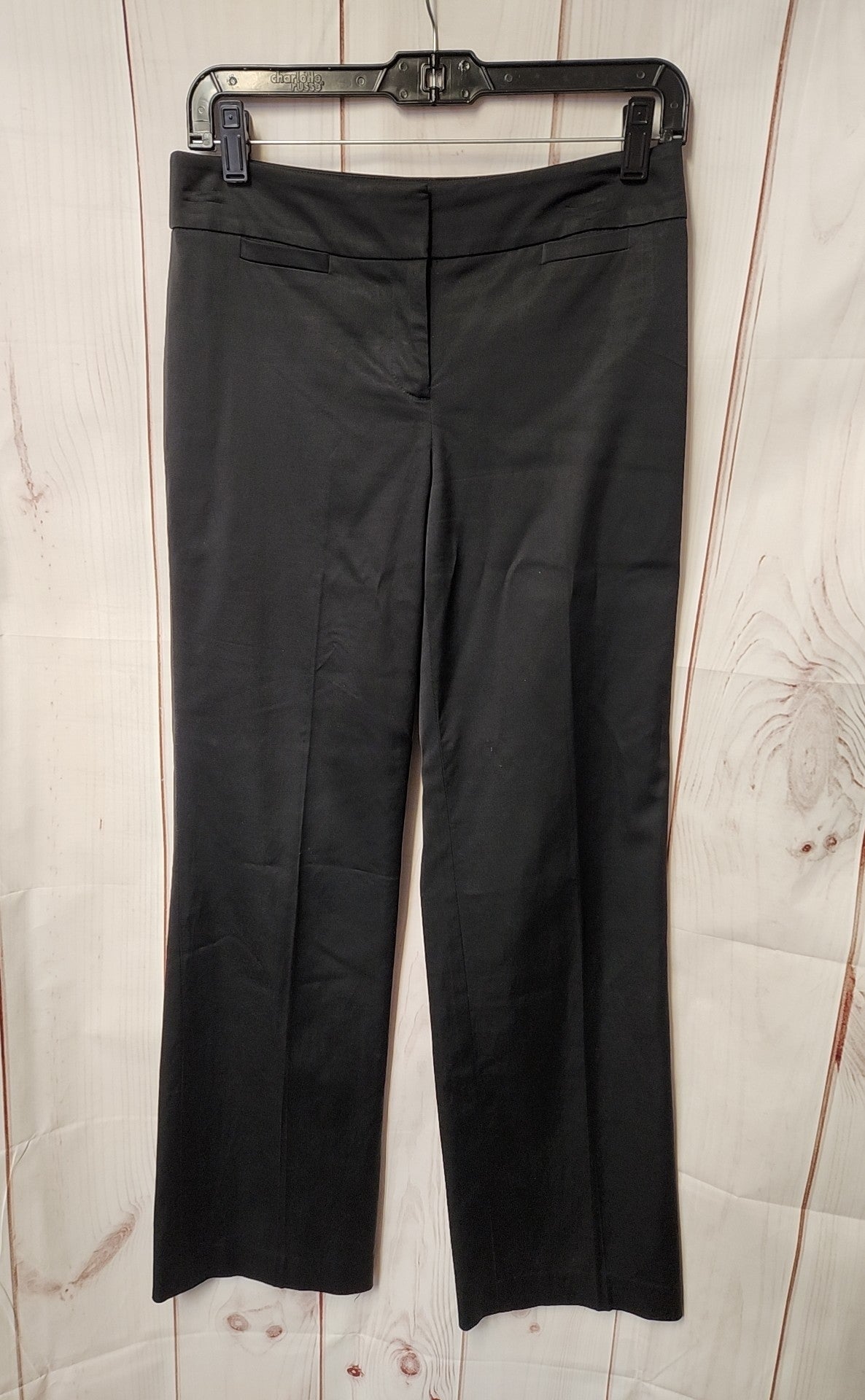 Ann Taylor Women's Size 0 Signature Fit Below The Waist Black Pants